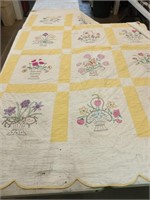 King size quilt needs a wash 96x80