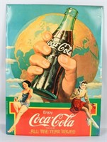 ENJOY COCA COLA TIN SIGN