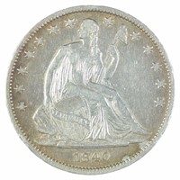 EF 1840 (O) Half Dollar Rarity