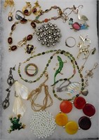Vintage Sterling Silver & Costume Jewelry
