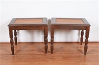 Wooden End Table Set