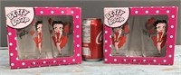 Betty Boop drinking glasses - new