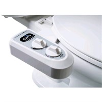 Aim to Wash! Bidet Attachment, Dual Nozzles, Self