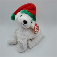 Ty Beanie Baby "Tinsel the Dog" Beanie of the Mon