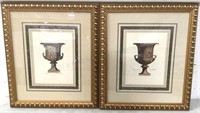 (2)pc. Giovanni Battista Piranesi Etching Prints