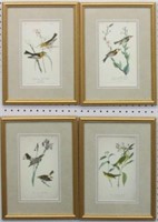 SET OF 4 ANTIQUE BIRDS BY JOHN J. AUDUBON