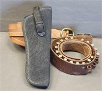 Holster - 2 Belts & 38spec Empty Brass