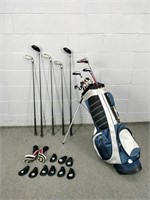 Stand Up Golf Bag With Clubs - Slazinger And More