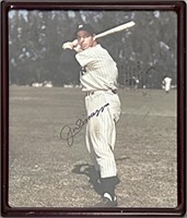 Joe DiMaggio New York Yankees MLB Signed Photo