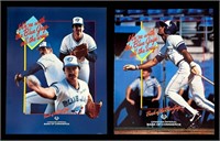 Toronto Blue Jays Signed Posters w/ 4 Autographs