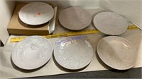 Frankoma Christmas plates, 2001- 2009