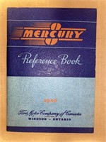 1940 FORD MERCURY Reference Book