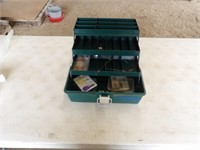 Woodstream Tackle Box w/Misc. Tackle