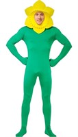 (New) Men's Sunflower Jumpsuit Costume(One