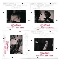 ANDY WARHOL, Four Vintage 35mm Slides