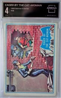 1966 Topps BATMAN Blue Bat #5B Caged By The Cat-W4