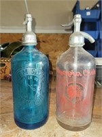 2 Seltzer Bottles