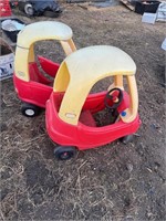 Little Tikes, Pair of Foot Powered Cars