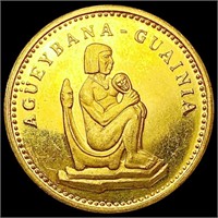 1970 Puerto Rico Gold Medallion 0.2575oz