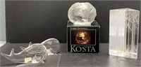 Kosta Boda Art Glass Crystal Lot