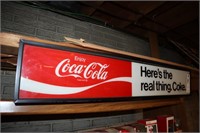 Coca Cola Sign- Here's the Real Thing