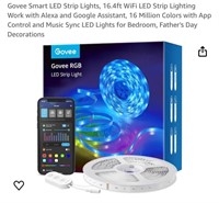 Govee Smart LED Strip Lights, 16.4ft WiFi