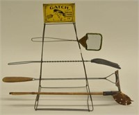 Vintage GATCH Fly Swatter Countertop Sign