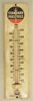Standard Fuel Oils Advertising Thermometer