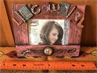 At Home Lil Cowgirl 6x4 picture frame
