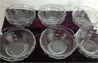 Arcoc Small Glass Custard Bowls - set of 12