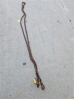 APPROX 14' LIGHT DUTY CHAIN WITH HOOKS ON BOTH