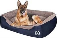 USED - PUPPBUDD Dog Beds for Large Dogs, Rectangle