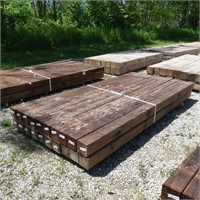 20 pcs. 5" x 5" x 8' PRESSURE TREATED LUMBER