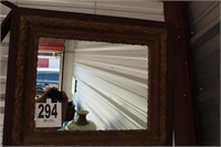 Mirror in Antique Frame - (28"W x 24"H) (U236)