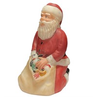 FENTON HANDPAINTED SANTA CLAUSE FIGURINE /4750