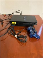 PS2 CONSOLE WITH CONTROLLER AND MEMORY CARD
