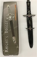 Decorative Fantasy Knight's Dagger In Orig Box
