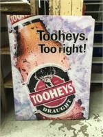 Tooheys Beer Perspex Sign