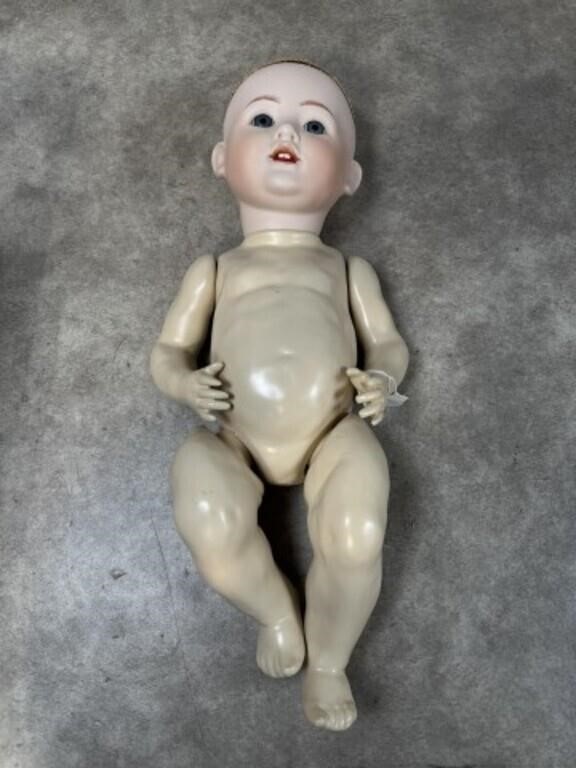 20 inch baby doll with seeley body. Made by a