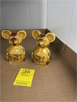 VINTAGE GOOGLY EYE MOUSE S&P SHAKERS