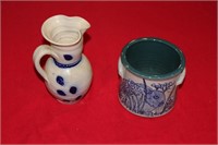 Small Vase & Small Crock