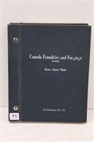 CANADA FOUNDRIES AND FORGINGS LIMITED CATALOGUE