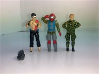 Hasbro Vintage 1980-90's GI Joe Figure 3-pack