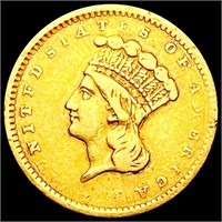 1856 Rare Gold Dollar LIGHTLY CIRCULATED