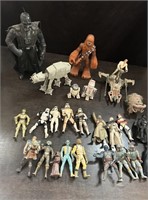 Lot of Star Wars Toys Figures and More