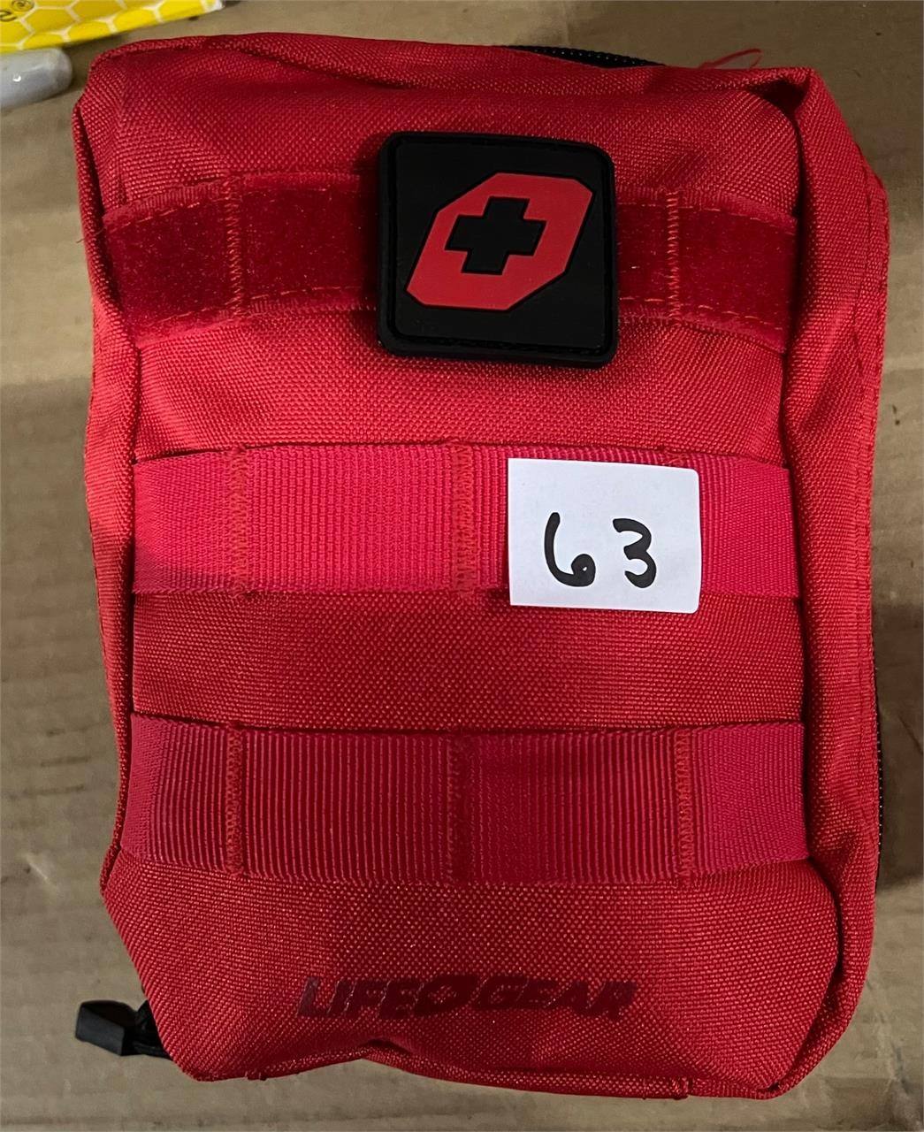 Life Gear First Aid Kit, Strap Is Torn