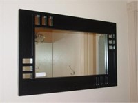 Rectangular Black Frame Mirror