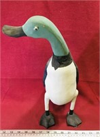 Handcarved & Painted Decorative Duck
