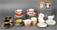 Misc. Demitasse Cups & Saucers, Incl. Carlsbad, 33