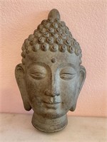 10"x 16" Plaster Buddha Head Sculpture